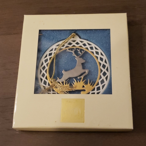 Mikasa Holiday Deer Ornament